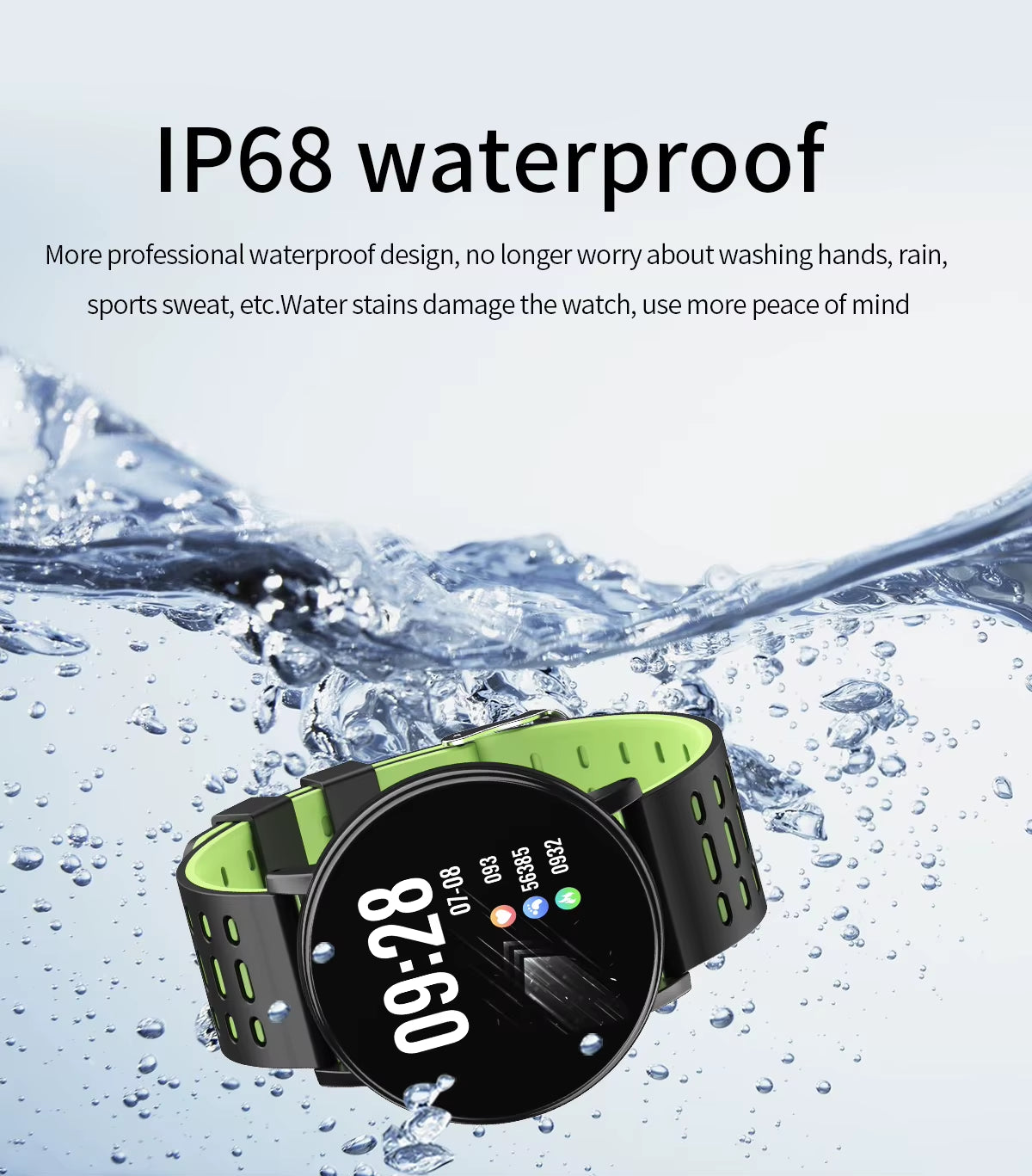 VALDUS 2024 NEW Smartwatch Android Phone Full Touch Custom Dial Smart Watch Women Smart Watch Men