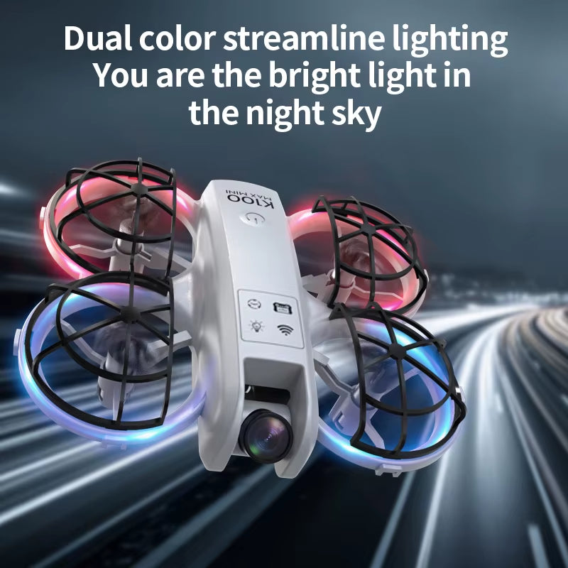 SJY-K100MAX Mini Drone with Screen Remote Control 4K Esc Camera Obstacle Avoidance Photography Drone Uav Optical Flow